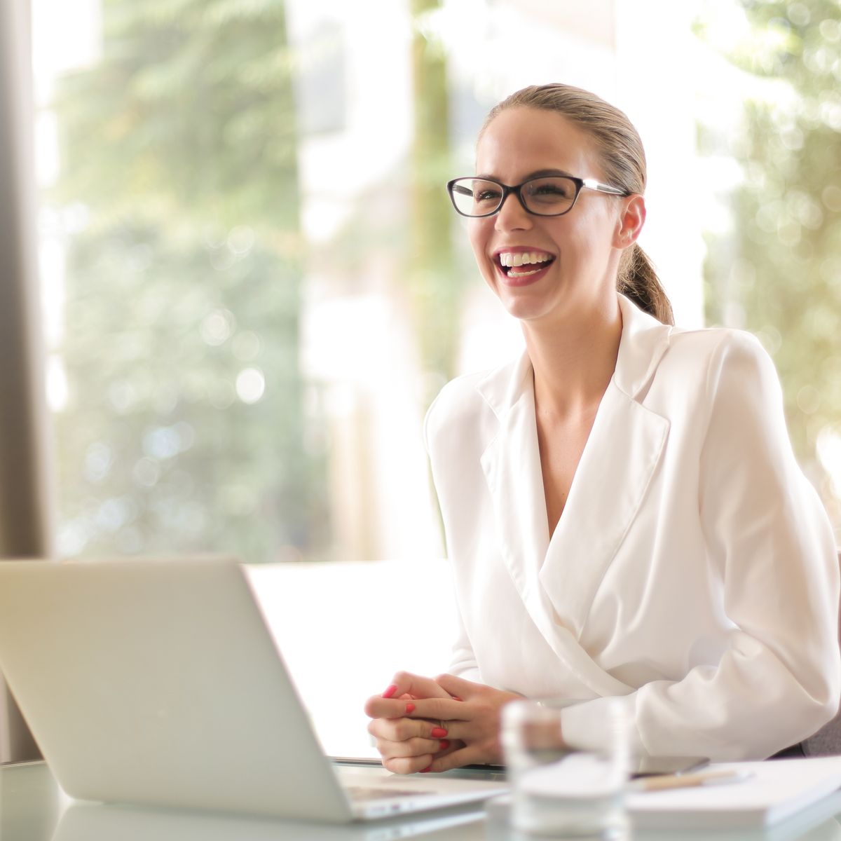 A professional at work in a modern office